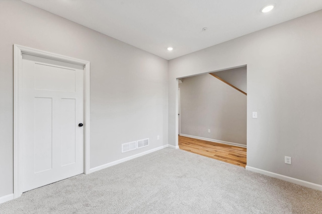 7419 E Ramsey Pkwy NW, Ramsey, MN 55303 - carpeted empty room featuring baseboards and recessed lighting