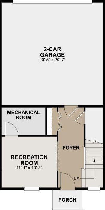 7419 E Ramsey Pkwy NW, Ramsey, MN 55303 - view of floor plan / room layout