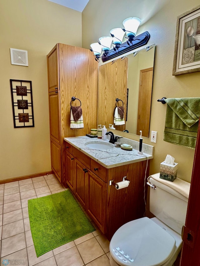 1815 49th St S, Fargo, ND 58103 - bathroom featuring tile patterned floors and vanity
