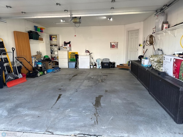 1815 49th St S, Fargo, ND 58103 - garage featuring a garage door opener