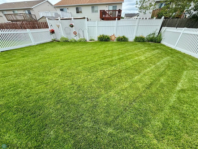 1815 49th St S, Fargo, ND 58103 - view of fenced backyard
