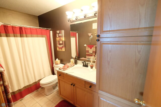 1815 49th St S, Fargo, ND 58103 - bathroom featuring vanity, tile patterned flooring, and a shower with curtain