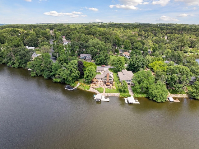 708 Riverside Dr N, North Hudson, WI 54016 - bird's eye view of a nearby body of water
