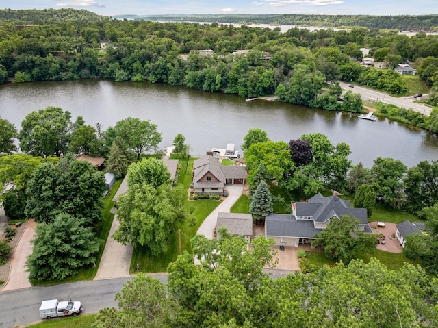 708 Riverside Dr N, North Hudson, WI 54016 - aerial view of a large body of water