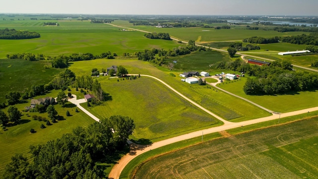 60515 235th St, Madison Lake, MN 56063 - aerial view of sparsely populated area with farmland