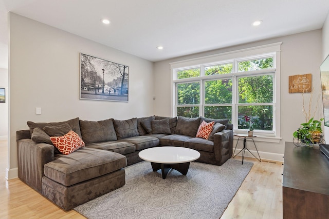 4312 France Ave S, Edina, MN 55410 - living room with light wood-type flooring and recessed lighting
