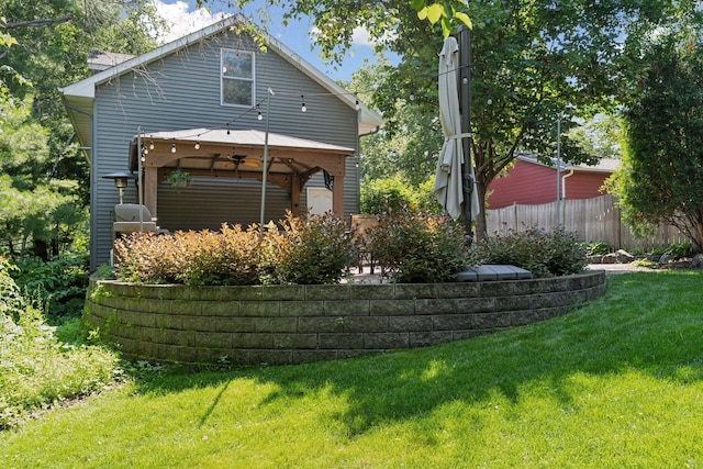 4312 France Ave S, Edina, MN 55410 - rear view of property featuring a gazebo