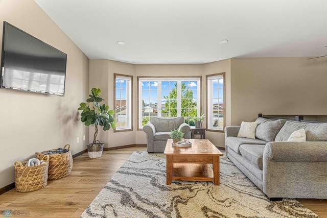 4515 Westport Pkwy, Fargo, ND 58078 - living area featuring wood finished floors and recessed lighting