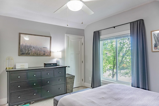 2700 Aldrich Ave N, Minneapolis, MN 55411 - bedroom featuring light colored carpet and a ceiling fan
