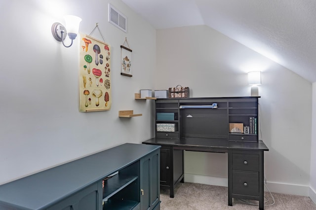 2700 Aldrich Ave N, Minneapolis, MN 55411 - office featuring lofted ceiling and light carpet