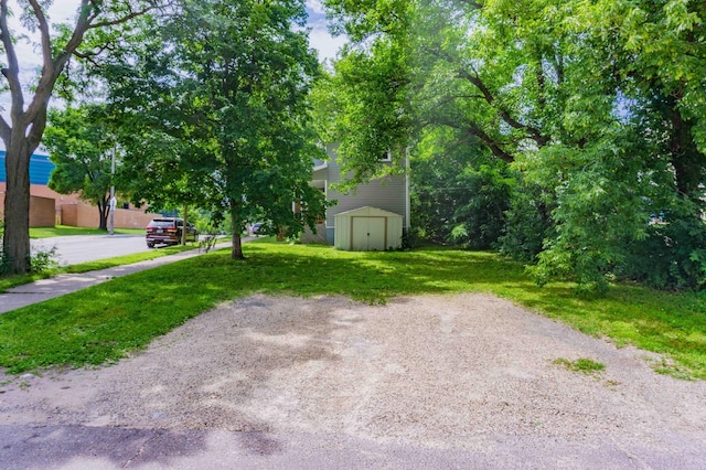 2700 Aldrich Ave N, Minneapolis, MN 55411 - view of green lawn with a storage unit