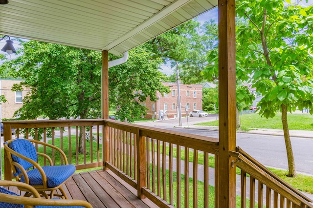 2700 Aldrich Ave N, Minneapolis, MN 55411 - view of wooden porch
