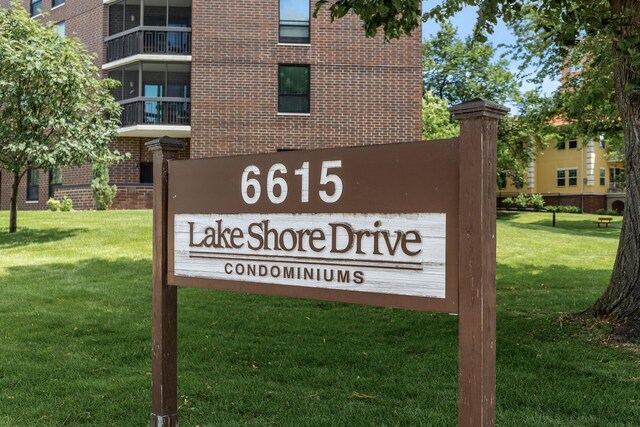 6615 Lake Shore Dr S Unit 314, Richfield, MN 55423 - community sign with a lawn