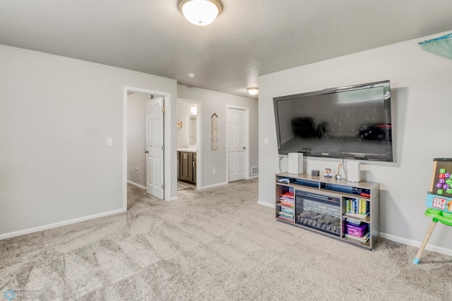401 7th St E, Horace, ND 58047 - living room featuring carpet floors