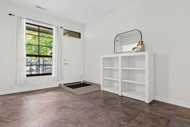 2566 Ellis Ave Unit 103, Saint Paul, MN 55114 - foyer entrance with stone tile floors