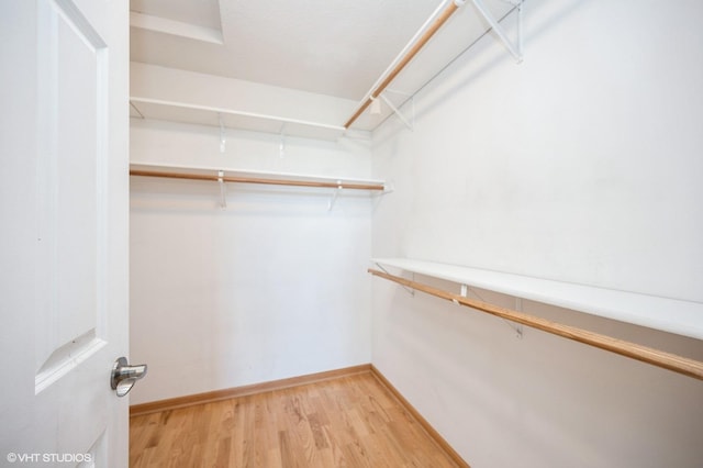 4224 93rd Ave N, Brooklyn Park, MN 55443 - walk in closet featuring light wood finished floors
