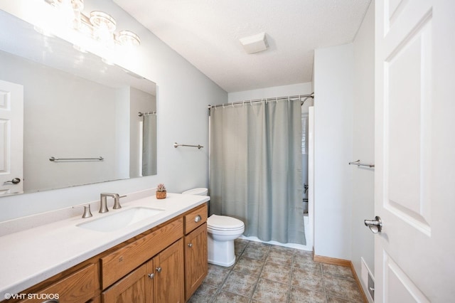 4224 93rd Ave N, Brooklyn Park, MN 55443 - bathroom featuring vanity, shower / bath combination with curtain, and a textured ceiling