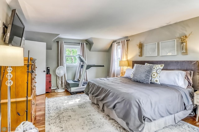 1800 Centre Sq, Moorhead, MN 56560 - bedroom with wood finished floors
