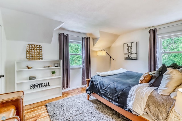 1800 Centre Sq, Moorhead, MN 56560 - bedroom with wood finished floors