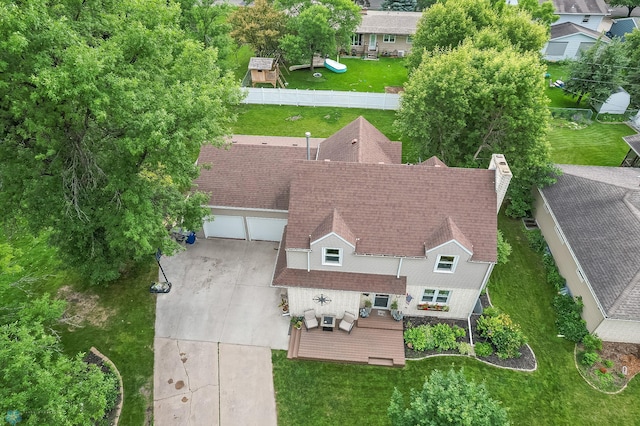 1800 Centre Sq, Moorhead, MN 56560 - view from above of property