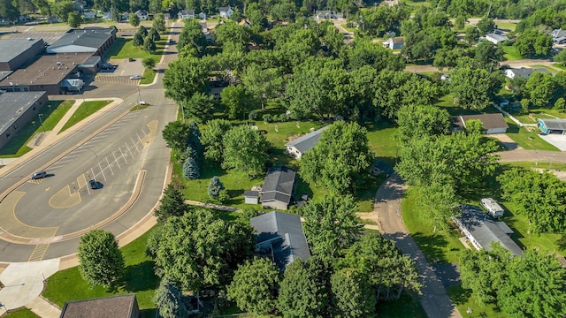 108 Viking Dr, Colfax, WI 54730 - aerial view of property's location featuring nearby suburban area and a tree filled landscape