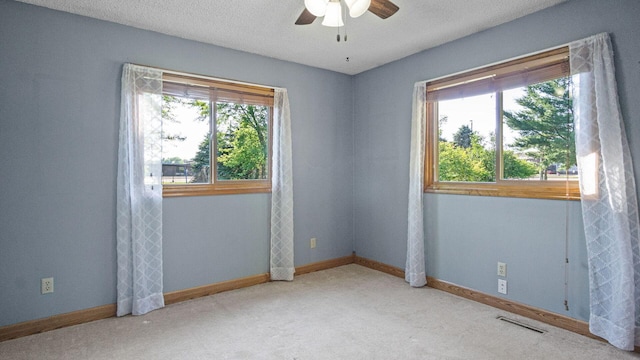 108 Viking Dr, Colfax, WI 54730 - unfurnished room featuring a ceiling fan and carpet