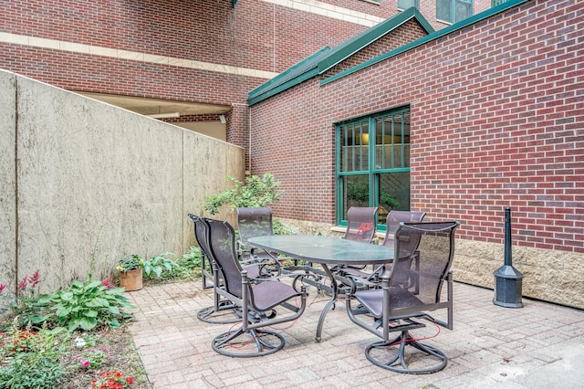 400 1st St Unit 611, Minneapolis, MN 55401 - view of patio with outdoor dining area