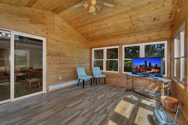 11965 State Highway 15, Kimball, MN 55353 - sunroom featuring vaulted ceiling and plenty of natural light