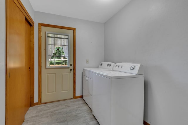 11965 State Highway 15, Kimball, MN 55353 - laundry room with washer and dryer and baseboards