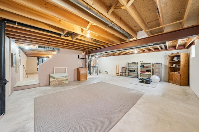901 Grandview Dr, Hudson, WI 54016 - view of unfinished basement