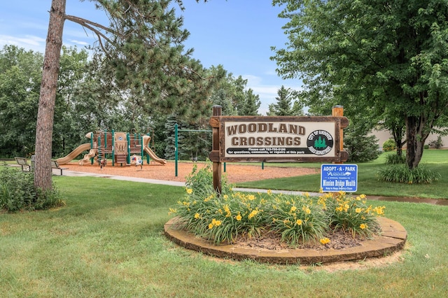 1799 158th Ln NW, Andover, MN 55304 - community / neighborhood sign with a lawn