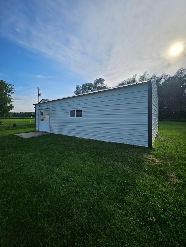 15596 464th St, Hewitt, MN 56453 - view of outdoor structure