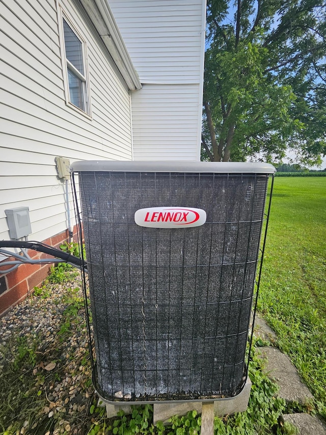 15596 464th St, Hewitt, MN 56453 - exterior view of a cooling unit