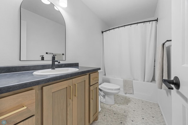 10128 Concord Dr, Horace, ND 58047 - bathroom featuring vanity and shower / bathtub combination with curtain