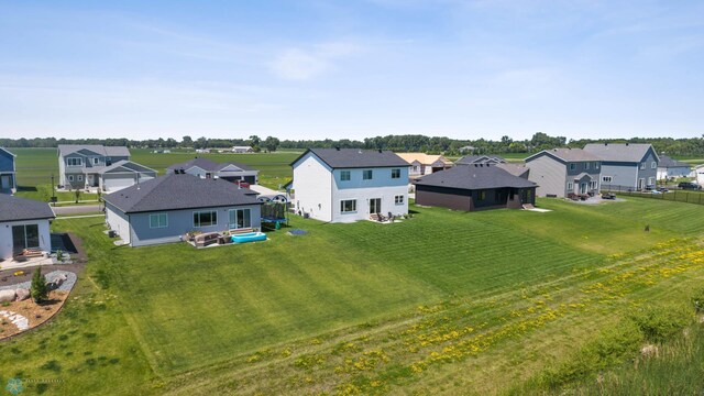 10128 Concord Dr, Horace, ND 58047 - aerial perspective of suburban area