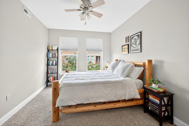 545 1st St Unit 400, Minneapolis, MN 55401 - bedroom featuring carpet floors and a ceiling fan