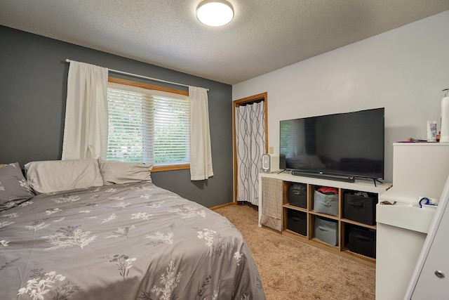 19161 Zane St NW, Elk River, MN 55330 - carpeted bedroom with a textured ceiling and baseboards