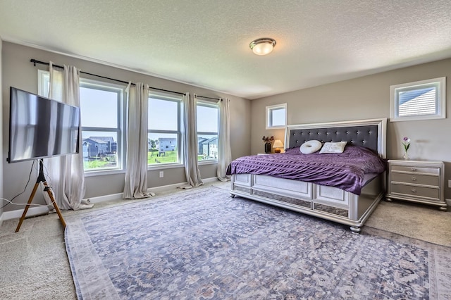 11887 73rd St NE, Otsego, MN 55301 - carpeted bedroom with a textured ceiling and baseboards