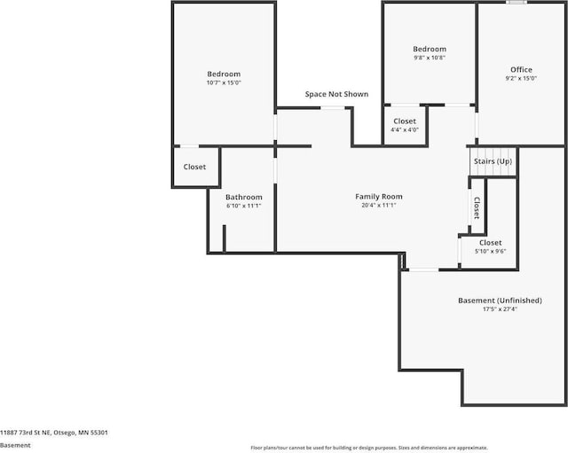 11887 73rd St NE, Otsego, MN 55301 - view of home floor plan