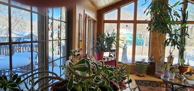 2108 74th Ave N, Brooklyn Park, MN 55444 - sunroom / solarium featuring healthy amount of natural light and wood finished floors