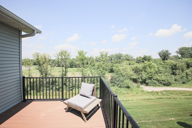1267 Naser Way, New Richmond, WI 54017 - deck with a lawn