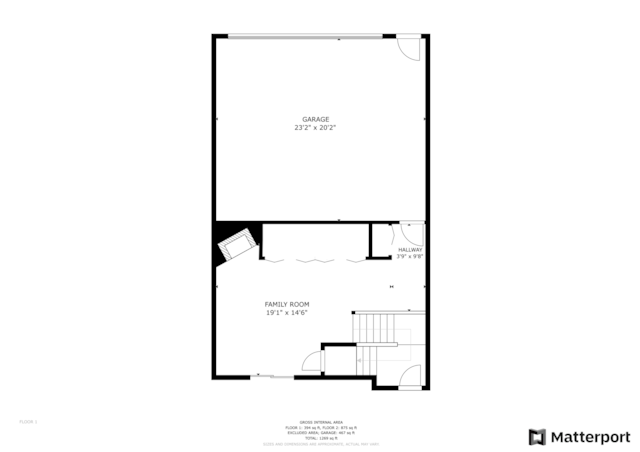 510 78th Ave NE, Spring Lake Park, MN 55432 - view of room layout