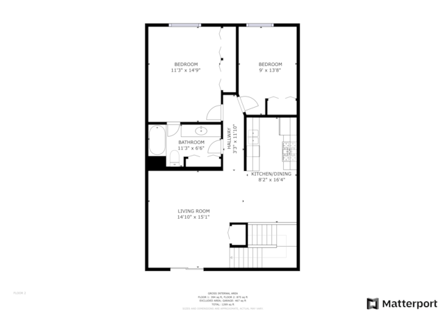 510 78th Ave NE, Spring Lake Park, MN 55432 - view of property floor plan