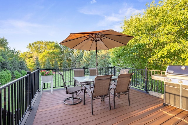 1899 White Oak Dr, Chaska, MN 55318 - deck featuring outdoor dining area