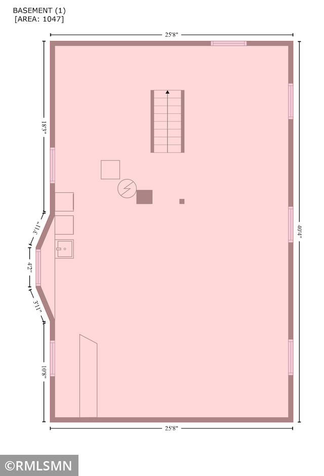727 Virginia St, Saint Paul, MN 55103 - view of property floor plan