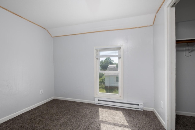 213 Caledonia St, Caledonia, MN 55921 - unfurnished room with a baseboard heating unit and carpet flooring