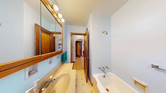 1314 Dunham St, Albert Lea, MN 56007 - bathroom featuring tile patterned floors