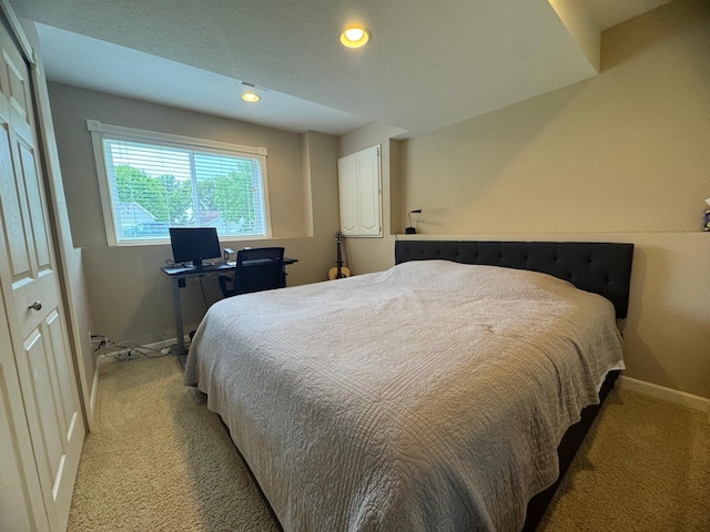 1070 20th St NE, Owatonna, MN 55060 - bedroom with light carpet and recessed lighting