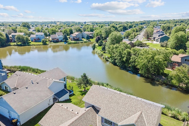 2418 Thrush St, Shakopee, MN 55379 - aerial perspective of suburban area with a nearby body of water