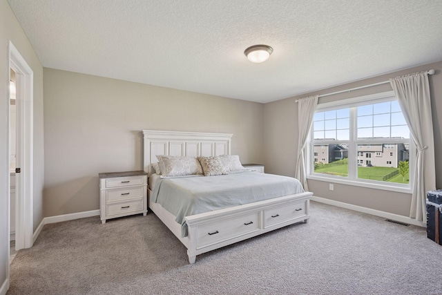 12745 39th St NE, Saint Michael, MN 55376 - bedroom featuring carpet floors and a textured ceiling